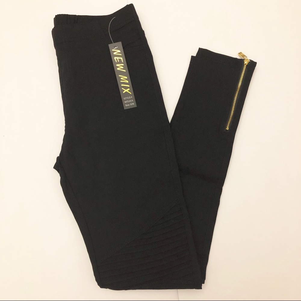 HOST PICK • NEW MIX stretchy moto leggings - Picture 3 of 3